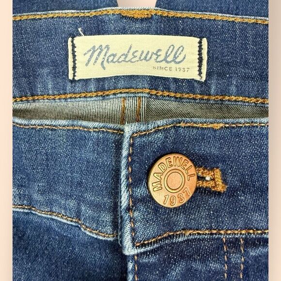 MADEWELL High Riser Skinny Zip Fly Jeans | Size 32 - Picture 2 of 3